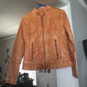Leather jacket